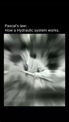 Spacewonders.tv | Pascal's law states that when pressure is applied to a fluid in a closed system, it's transmitted equally in all directions. In a hydraulic... | Instagram