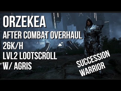 Orzekea | Succession Warrior | 26k/h lvl2 w/ agris | COMBAT OVERHAUL first patch