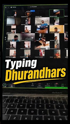 Typing Dhurandhars 🔥 | India’s Fastest Typing Warriors in One Screen ⚡