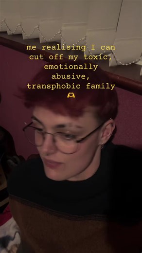 lmao you mean.. I don’t have to talk to them?? 😆 #trans #ftm #hrt #queer #transphobicparents