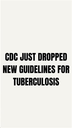 TB Treatment Just Got 75% Shorter! 🤯 New 2025 Rules! #physiotherapist