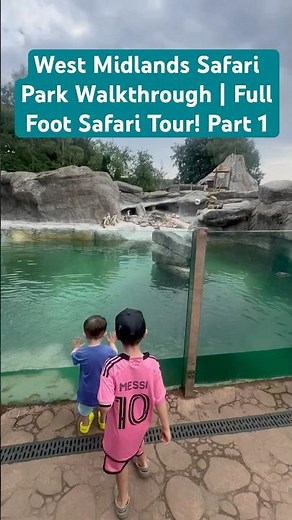 West Midlands Safari Park Walkthrough | Full Foot Safari Tour! Part 1