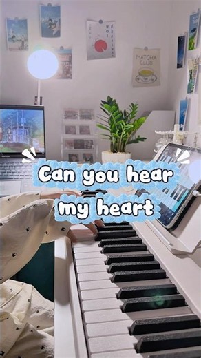 Can you hear my heart - LeeHI ‧₊˚♪ 𝄞₊˚⊹ #piano #pianocover #music #kpop