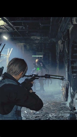 El verdugo no dura nada con esta arma #residentevil4remake #residentevil