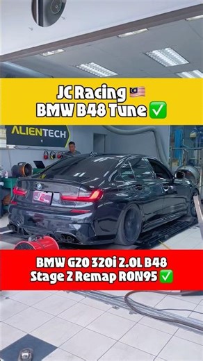 Remap BMW 320i G20 B48 2.0L Turbo✅Stage 2 WHP: 224HP 378TQ www.emptune.com www.jcracing.com.my