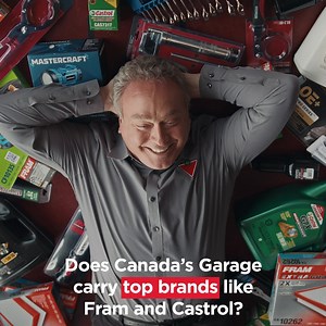 Yes, only the best for you and your car. Discover top brands like FRAM, Castrol, and MotoMaster at Canada’s Garage. | Canadian Tire