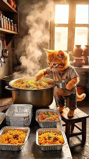 This Baby cat 🐈 Saved an Entire Bus of people ❤️ #shorts #funny #aivideo