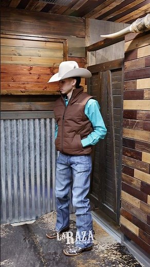 Stay warm with a vest this season! 🤠 #westernwear #cowboyhat