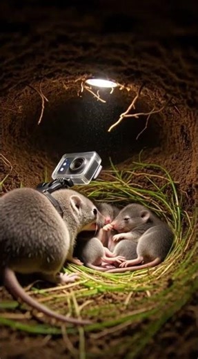Scientists Put a Tiny Camera on a Shrew… The Footage Is Pure Chaos 🐭