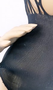 Watch Women Fishnet G String Teddy Bodysuit Badydoll Lingerie on Amazon Live