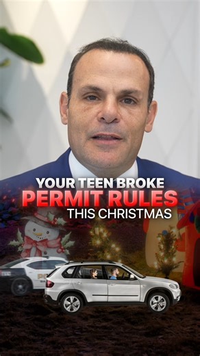 Holiday Driving can Break Permit rules!! 🎄⚠️ Crossing state lines or driving in snow can violate learner’s permit limits. One mistake can cost your family thousands. Follow For More! ✅ @attorneybigal #law #teen #driving | Attorney Big Al Florida