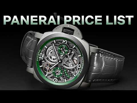 Top 14 Panerai Watches Price List