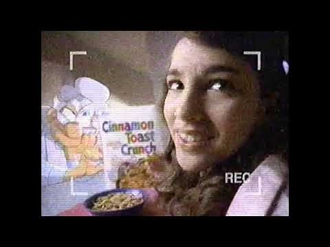 General Mills Cinnamon Toast Crunch Vintage 1990's commercial