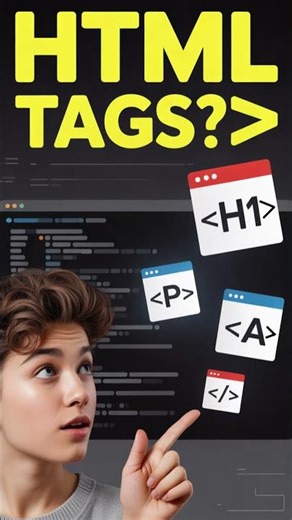 HTML Tags You Must Know 🤯 #html #coding #beginners