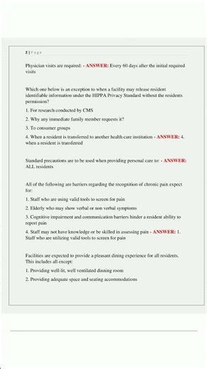 NAB NHA CORE EXAM WITH QUESTIONS AND DETAILED ANSWERS THE LATEST UPDATED EXAM BANK INCLUDING EXPER