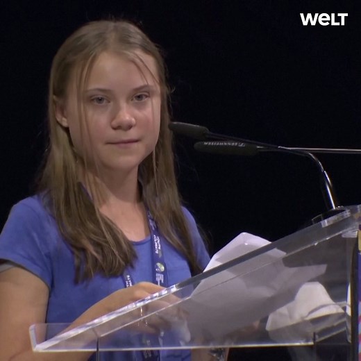 "Bla bla bla" - Hier rechnet Greta Thunberg mit den Regierungschefs der Welt ab. | WELT Nachrichtensender