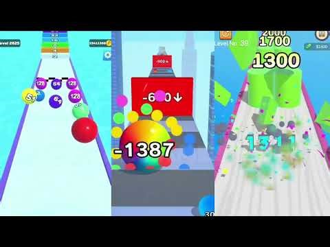 Number Ball Run 3D, Calculate Balls, Infinity Play | Satisfying Ball Games Hub LIVE 🔴 24/7