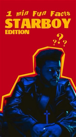 The Weeknd's Starboy 9th Year Album Anniversary! TRIVIA 📖⭐ #xo #starboy #theweeknd #trivia #secrets