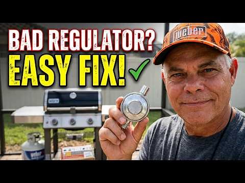 Easy Gas Grill Fixes: Replace & Identify Bad Propane Regulators #GasGrillFix #PropaneRegulator