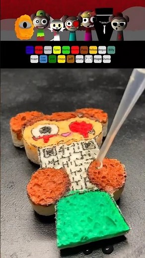 Reverse Play ⏪ ⬅️ I drew a Jimmy but Sprunki Retake: Max Design Pro with a magic sponge #sprunki