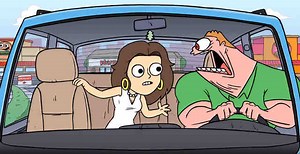 A Real-Life Uber Argument Gets Hilariously Animated!