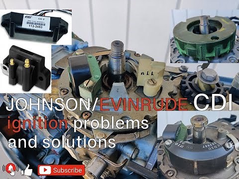 9.9HP AND 15HP CDI IGNITION JOHNSON / EVINRUDE - OUTBOARD MOTORS FROM 1977 TO 1992 - PART 2