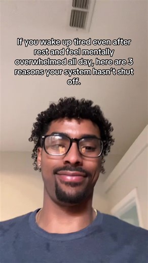1. Your nervous system learned that rest is when danger happens. Trauma research shows that for many people, threat did not occur during action but during stillness. Quiet moments became when criticism, conflict, abandonment, or emotional unpredictability showed up. Over time, the brain pairs rest with vulnerability. The nervous system responds by staying alert even during sleep. This is why your body relaxes physically but your mind never fully lets go. 2. Your stress response matured before yo
