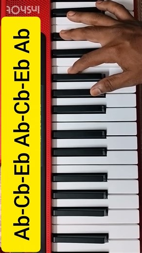 Ab Minor Arpeggio Tutorial for Beginners #piano #pianotutorial #pianomusic