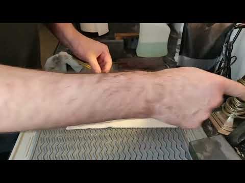 Left Hand Hone On Shale Stones