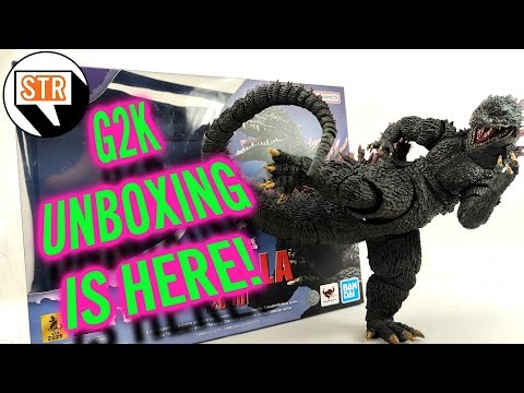 S.H. MonsterArts Godzilla 2000 UNBOXING