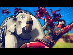 Carthage STAMPEDES Romans?! TABS Second Punic War! Totally Accurate Battle Simulator Gameplay