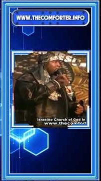 ICGJC: Noah Was Doing The Work of God Holy ACHP Tazadayah The God Sent Comforter