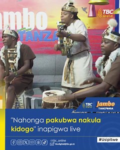 88K views · 1.4K reactions | "Nahonga pakubwa nakula kidogo" inapigwa live Tazama bendi ya Wamwiduka wakipiga wimbo wao "Nahonga pakubwa nakula kidogo", mbashara katika Kipindi cha Jambo Wikendi kinachoruka TBC1. | TBConline | Facebook