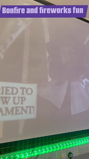2.6K views · 41 reactions | We had a lovely bonfire and fireworks experience with some amazing virtual fireworks show, a cosy bonfire  we even had wood fire scented aromatherapy oil,a sensory story about Guy Fawkes, we then made fireworks  to end we had a Guy Fawkes competition and winner was ……… Sumo guy Fawkes man  | Catherine Care | Facebook