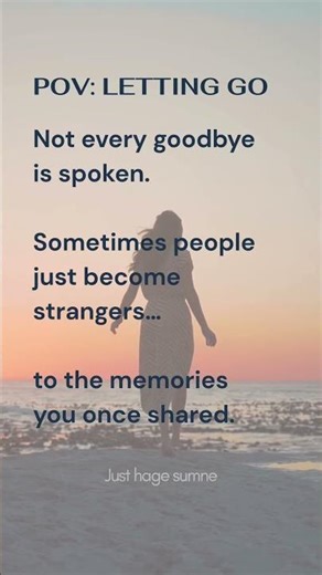 POV: Letting go | When people become strangers to shared memories #shorts #pov #justhagesumne