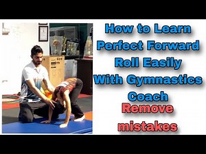 How to Learn Perfect Forward Roll with Afjal Gymnastics Coach | How to do Basic Front Roll Easily
