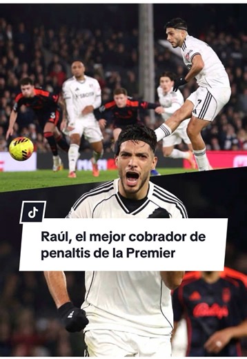 Raúl Jiménez se ha convertido en el mejor cobrador de penaltis de la Premier League. 11/11 🎯 #premierleague #rauljimenez #fulham #penal