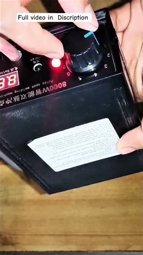 8000W SPOT WELDING MACHINE FULL REVIEW | #welding #shorts