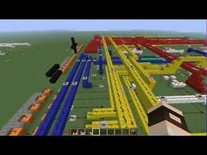 Minecraft Redstone 8 bit Addition Calculator