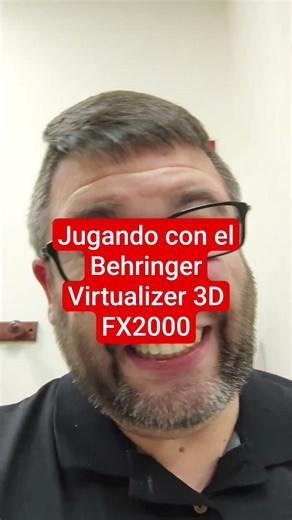 jugando con el Behringer FX2000 Virtualizer 3D #dj #audio #sonideros