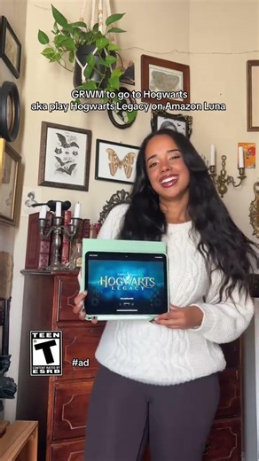 Officially a Hogwarts Legacy Gamer Now 🪄🎮 | Playing on Amazon Luna