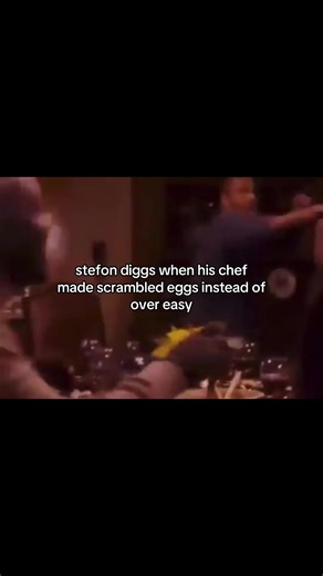 Stefon Diggs Reacts to Chef's Mistake