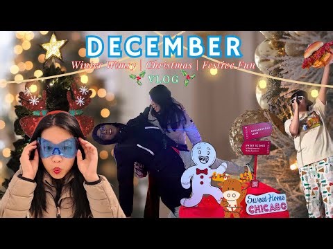December | Winter Wimsy | Christmas | Festive Fun | End of Year 2025 | Vlog | 🎀🎄❤️ 🎄💚🎄⭐