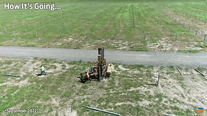 Check out the last four months of progress at Conway Corp Solar at Happy. Next up contractors will be installing solar panels with a tracking system so panels follow the sun throughout the day to maximize energy collection. | Conway Corporation