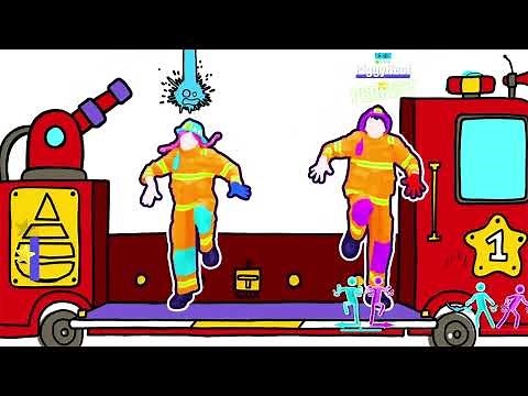 【JUST DANCE 2022 FULL GAMEPLAY】GET ON THE FIRE TRUCK - The Step Brigade