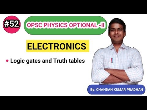 Logic gates and Truth tables 