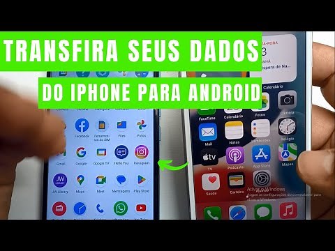 Como transferir dados do iphone para android. Passar dados de um iphone para samsung, motorola, LG..