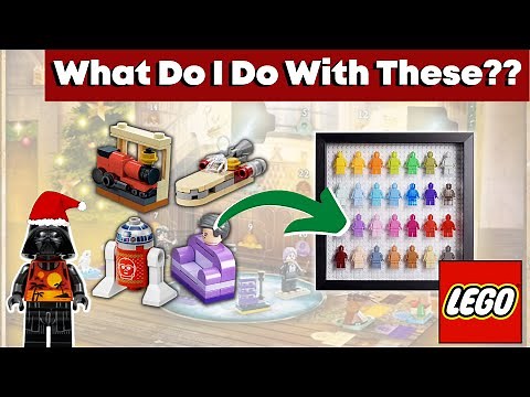 6 Creative Ways to Display LEGO Advent Calendars