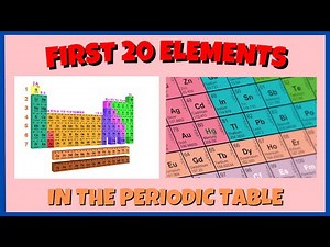 Fun with the First 20 Elements Structure With Examples I The Periodic Table