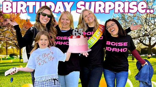 94K views · 2.5K reactions | We are in Idaho and are on a birthday adventure! We surprised my Aunt Bonnie with a party and decorations. It was the best birthday ever! | Crazy Pieces | Facebook